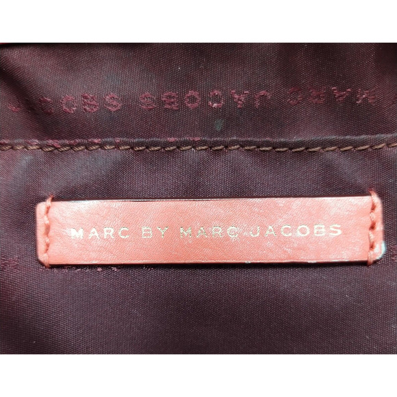 Marc By Marc Jacobs Purple Pebbled Leather Zipper Closure Crossbody Bag - Picture 16 of 16